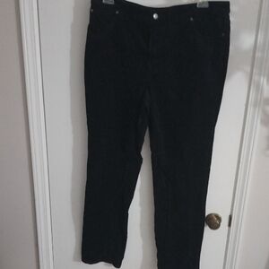 Charter Club Black Straight Leg Pants